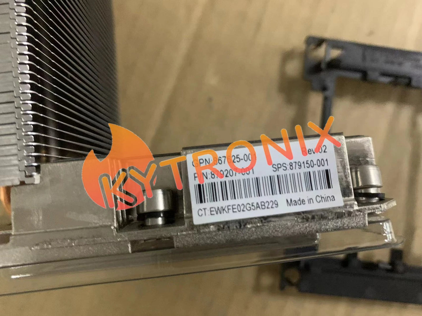 HP HPE ML350 G10 Heatsink 879150-001 867625-001 879207-001