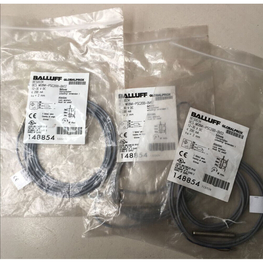 1PC Balluff BES M08MI-PSC20B-BV02 Proximity Switch Sensor Fast Ship - BALLUFF