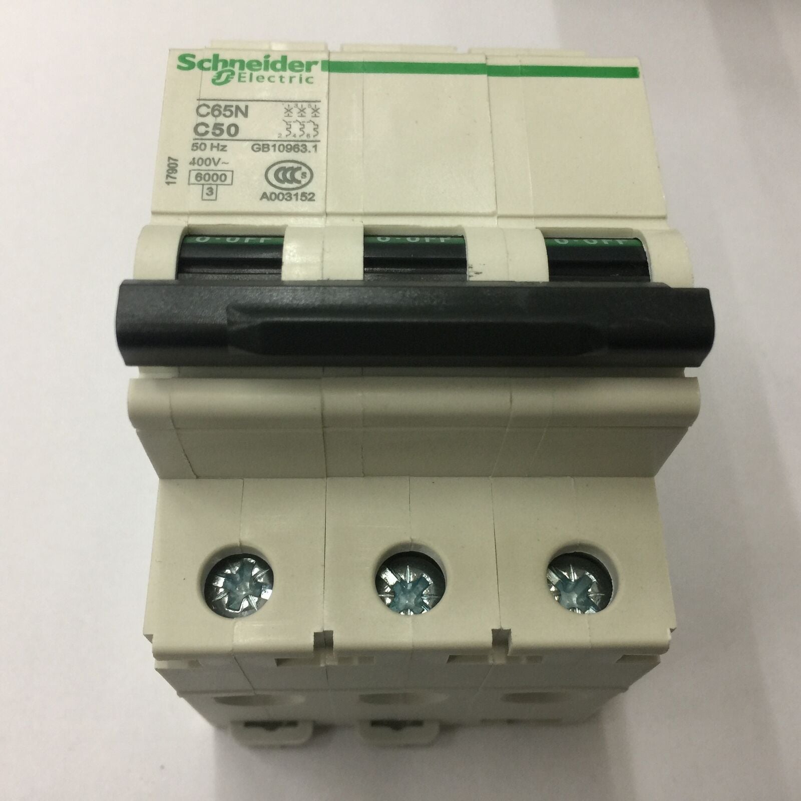 new 1PCS  C65N 3P C50 breaker Schneider