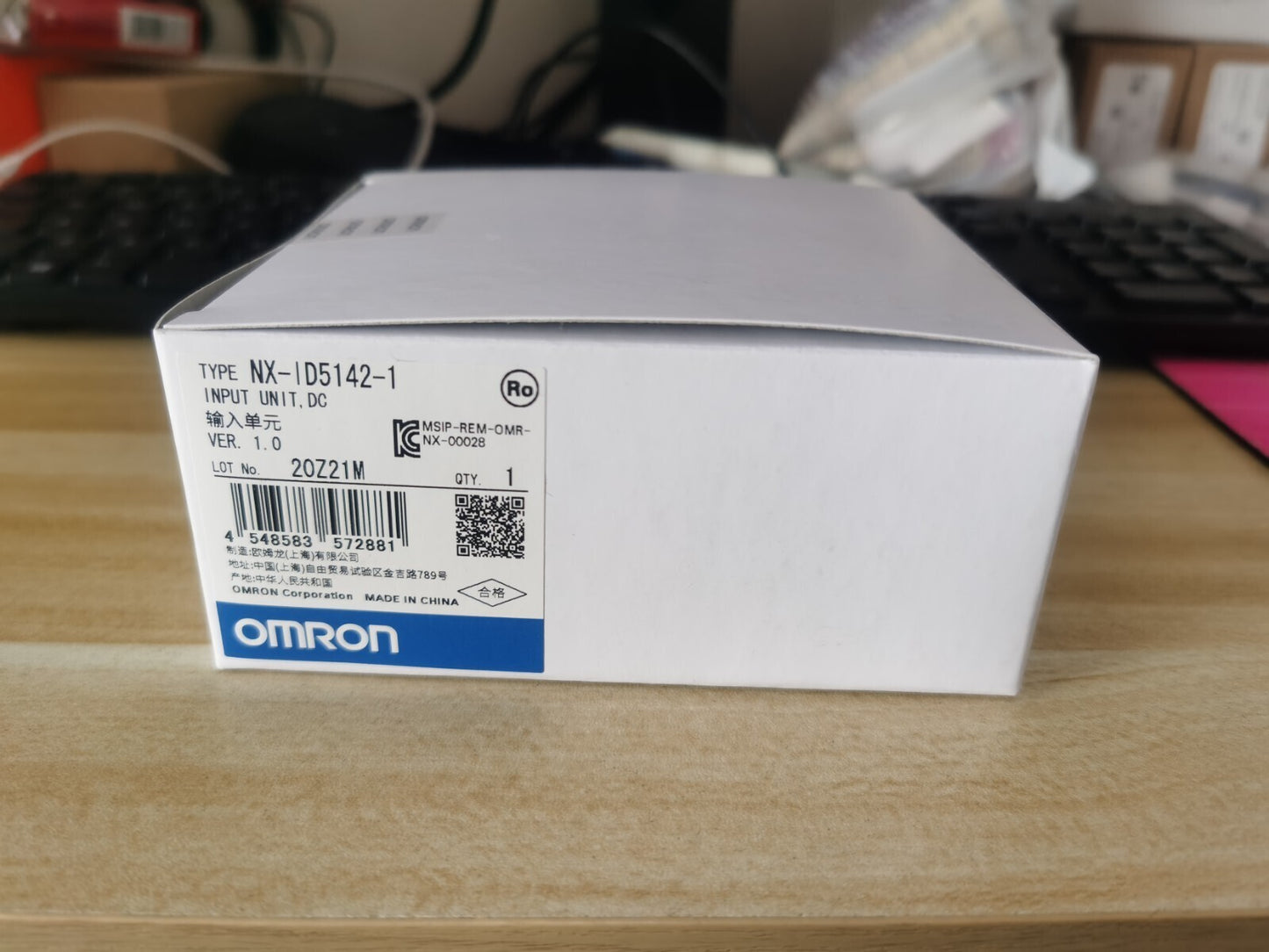 1PCS Omron NX-ID5142-1 NXID51421 Digital Input Unit In Box