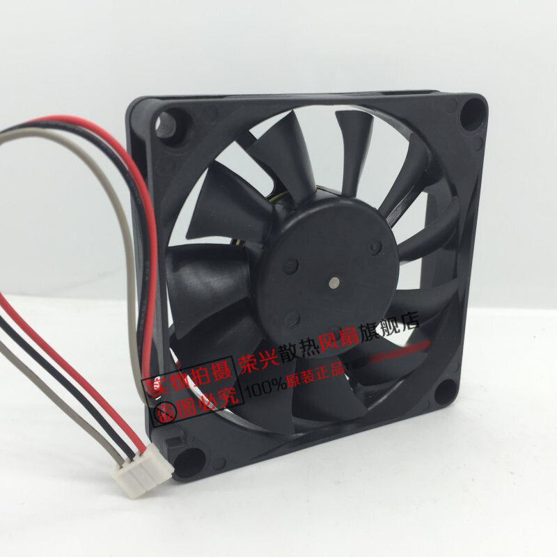 NIDEC D07R-07T2S3 02A DC7V 0.05A 7CM 7015 3-wire cooling fan