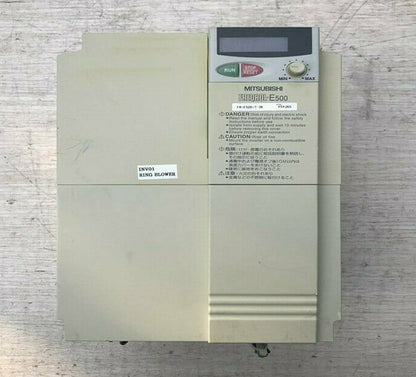 Mitsubishi FR-E520-7.5K Inverter Used – 7.5kW Condition Excellent - MITSUBISHI