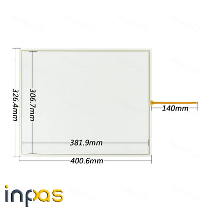 Replacement for Sigmatek 12-200-1921-K Touch screen panel glass