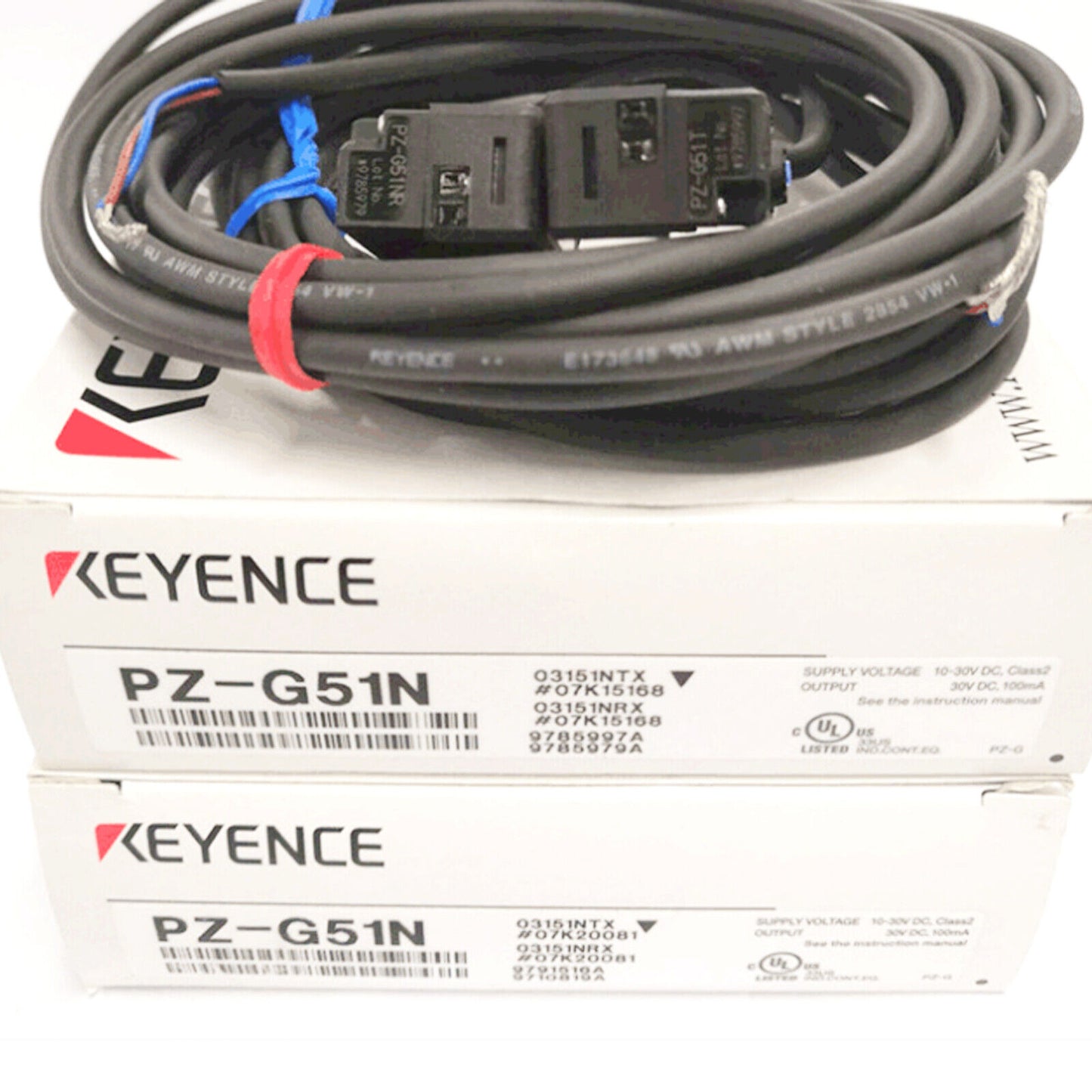 KEYENCE PZ-G51N Amplifier Square Transmissive Cable - KEYENCE