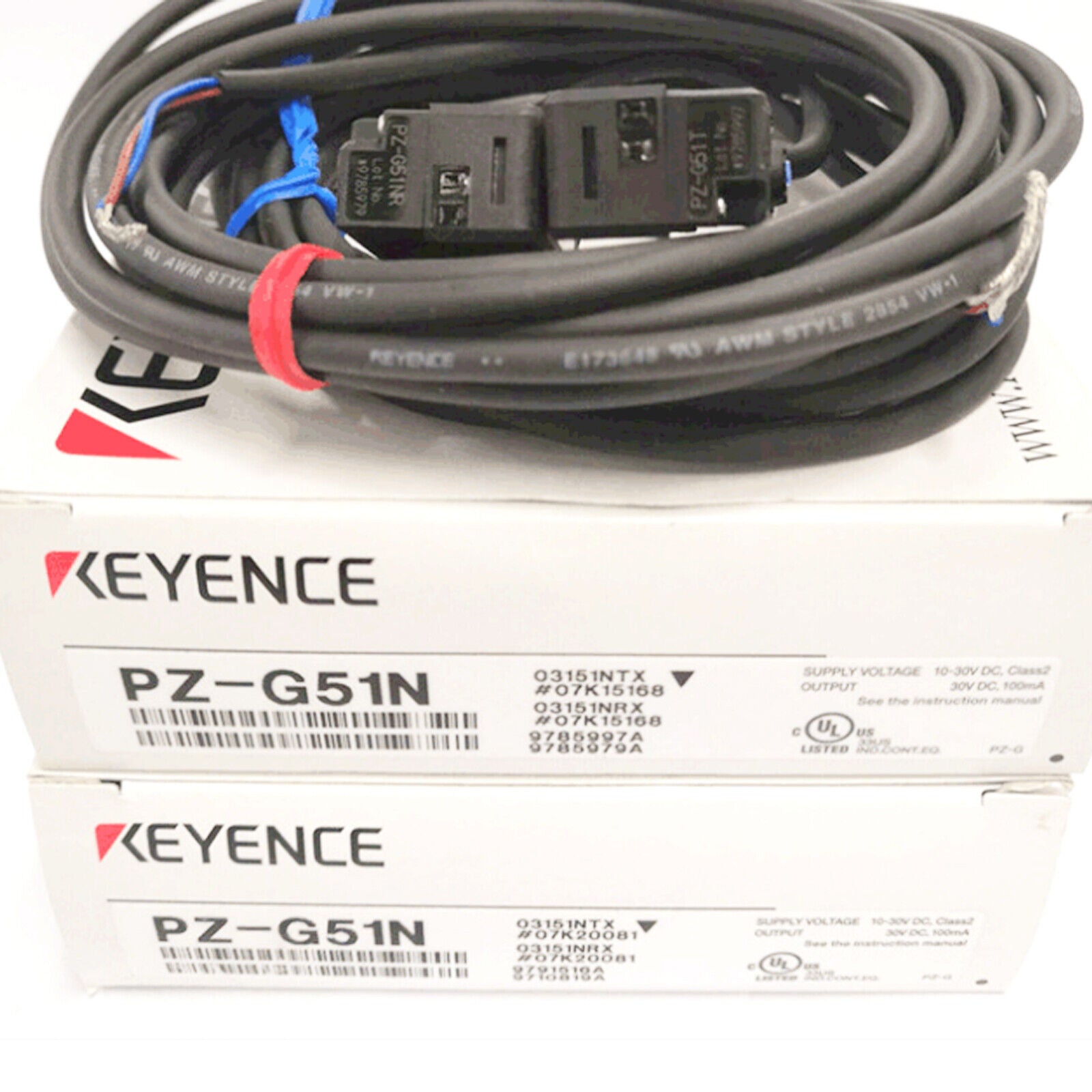 KEYENCE PZ-G51N Amplifier Square Transmissive Cable - KEYENCE