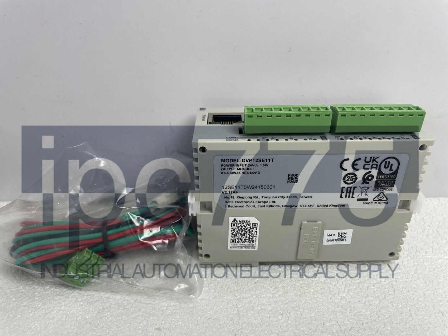 Delta DVP12SE11T Programmable Controller for PLC Applications - DELTA