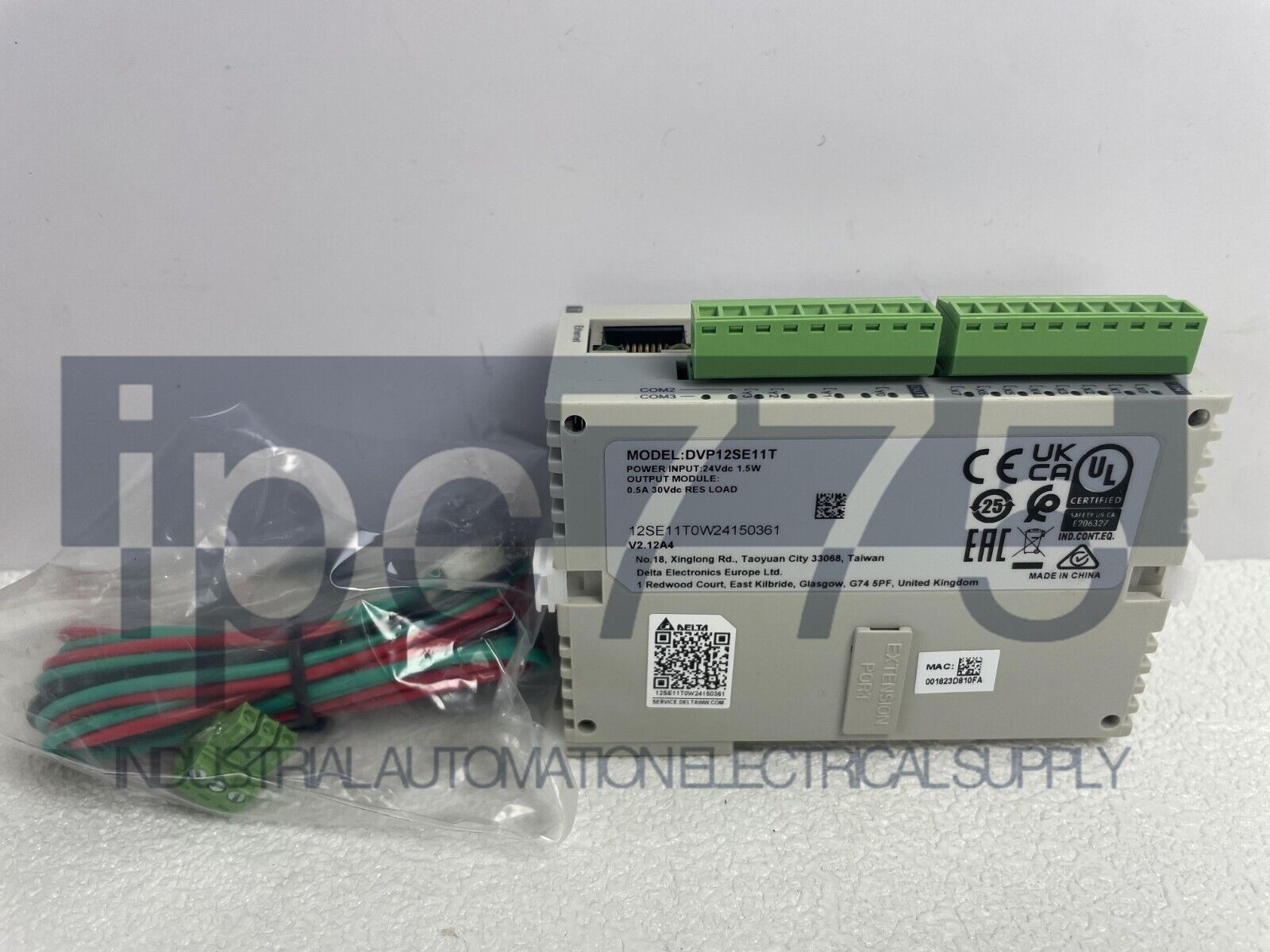 Delta DVP12SE11T Programmable Controller for PLC Applications - DELTA