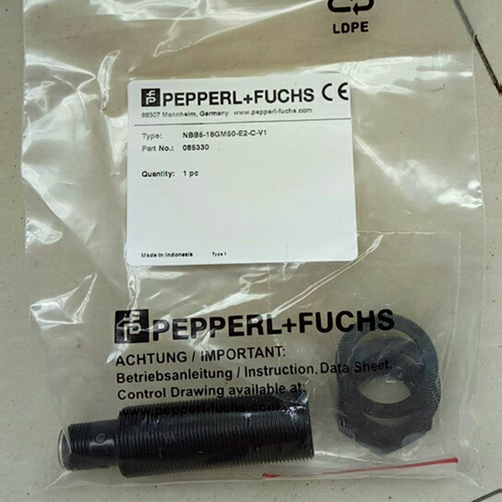 Pepperl+Fuchs Proximity Switch NBB5-18GM50-E2-C-V1 - PEPPERL+FUCHS