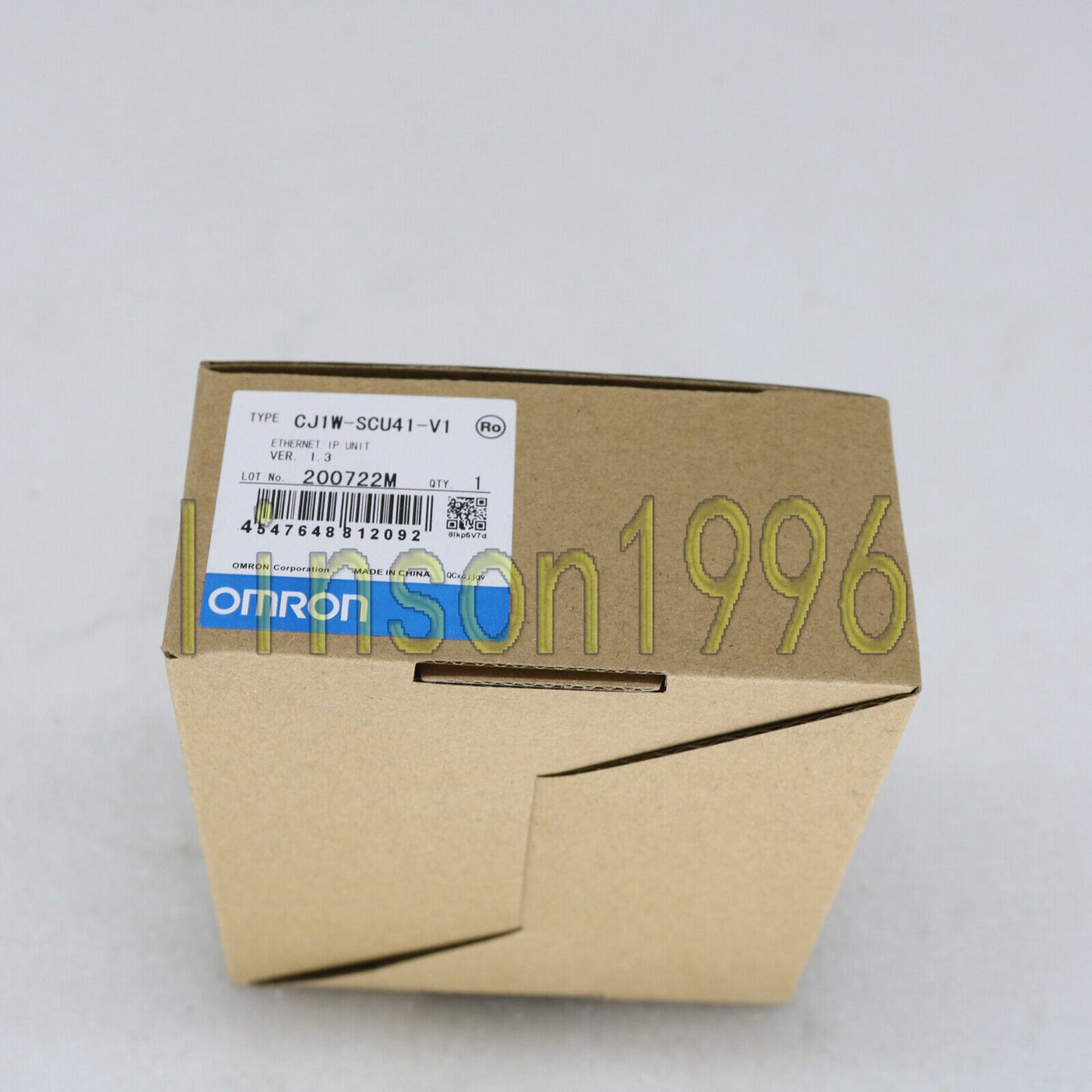 OMRON CJ1W-SCU41-V1 Serial Communication Unit One-Year - OMRON