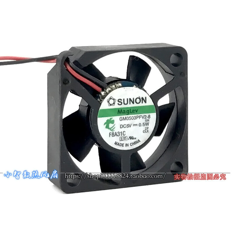 new Sunon 30mm x 10mm Fan 5V DC 2 Pin GM0503PFV2-8