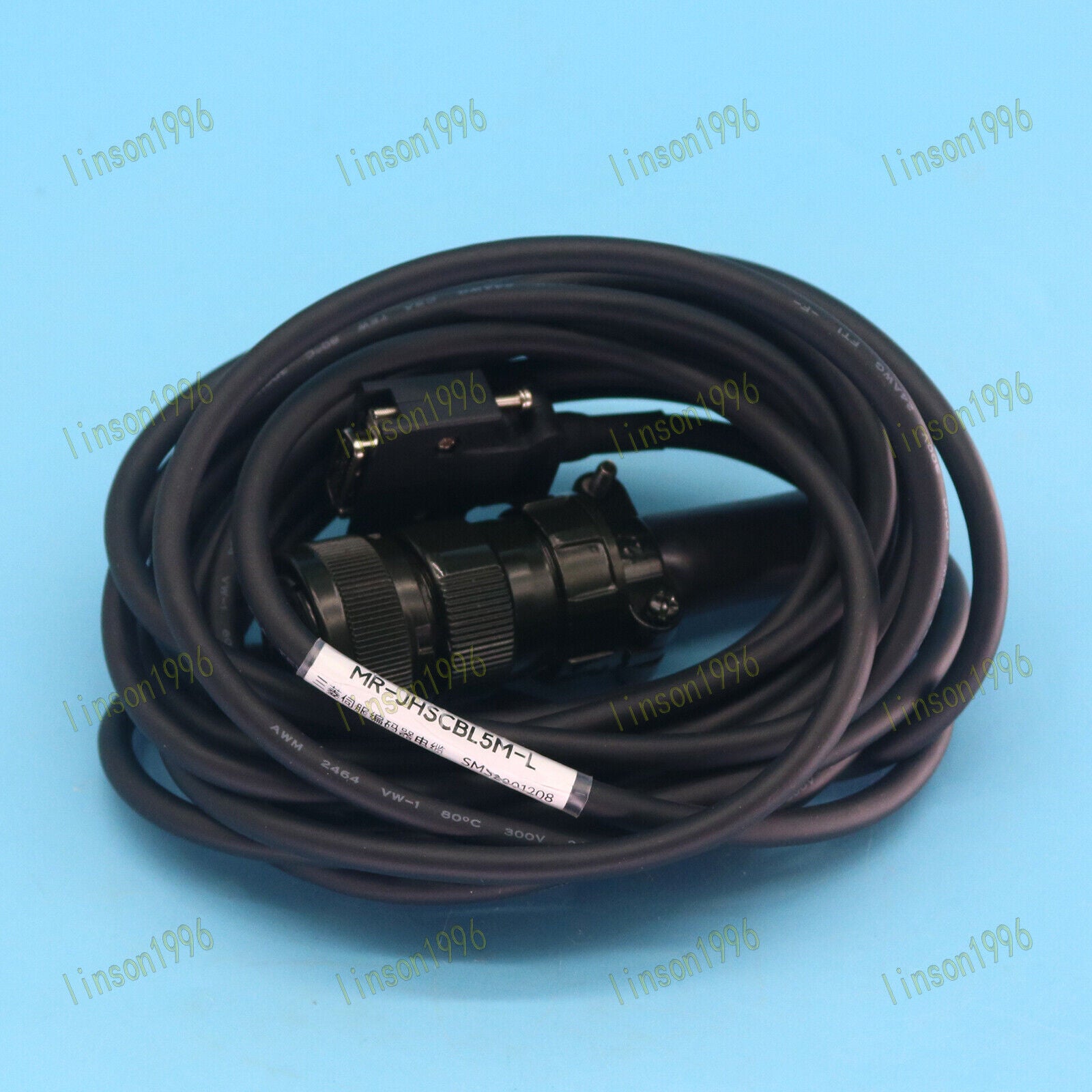 1PC MR-JHSCBL5M-L MR-J2S Servo Cable - MITSUBISHI