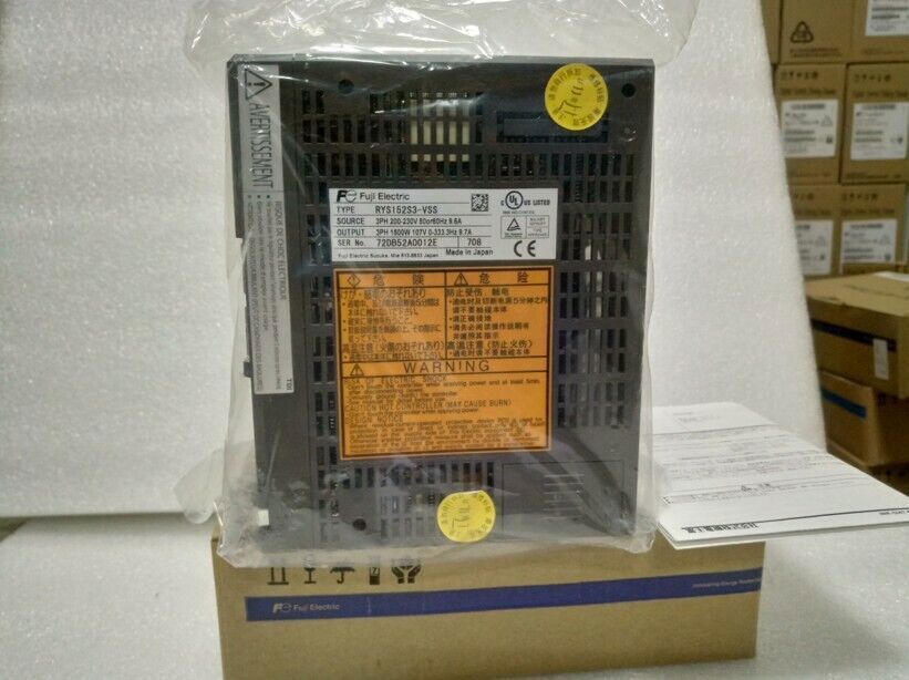 new 1PC Fuji RYS152S3-VSS Servo Drive RYS152S3VSS ping - FUJI