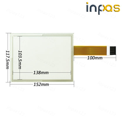 2711P-T7C6A1 Touchscreen with Protective Film - PANELVIEW