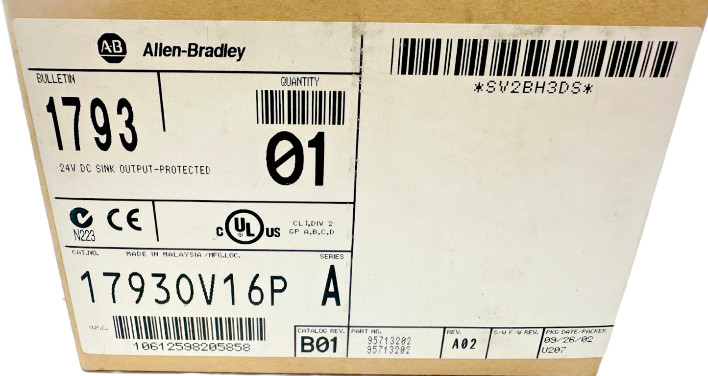 new Allen Bradley 1793-OV16P Flex Integra Output Module - ALLEN BRADLEY