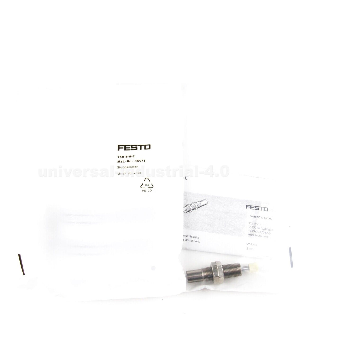 FESTO YSR88C Shock Absorber: High-Quality Dampening Solution - FESTO