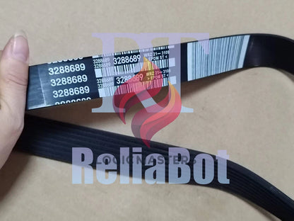 1PCS 3288689 6BT Excavator Fan Belt 3288689 is Suitable For