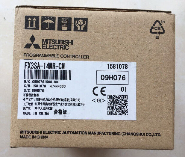new Mitsubishi FX3SA-14MR-CM PLC In Box *TT - MITSUBISHI