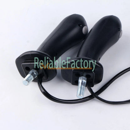 1 Pair 4 BUTTONS Joystick Handle Fits REXROTH EXCAVATOR