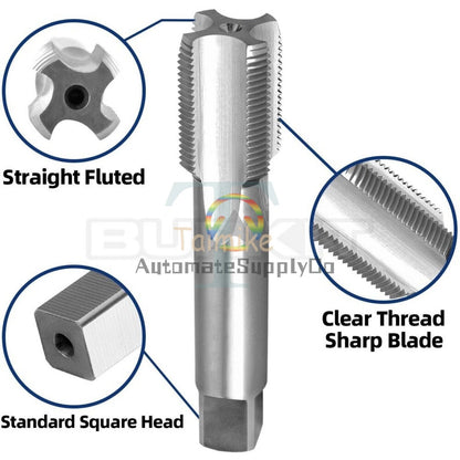 1"-14 UNF Tap and Die Set Right Hand, 1" x 14 UNF Thread Tap and Round Die