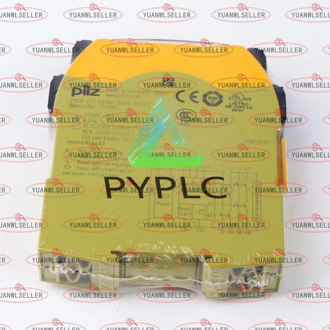 1PCS PILZ PNOZ s5 C 751105 Safety Relay