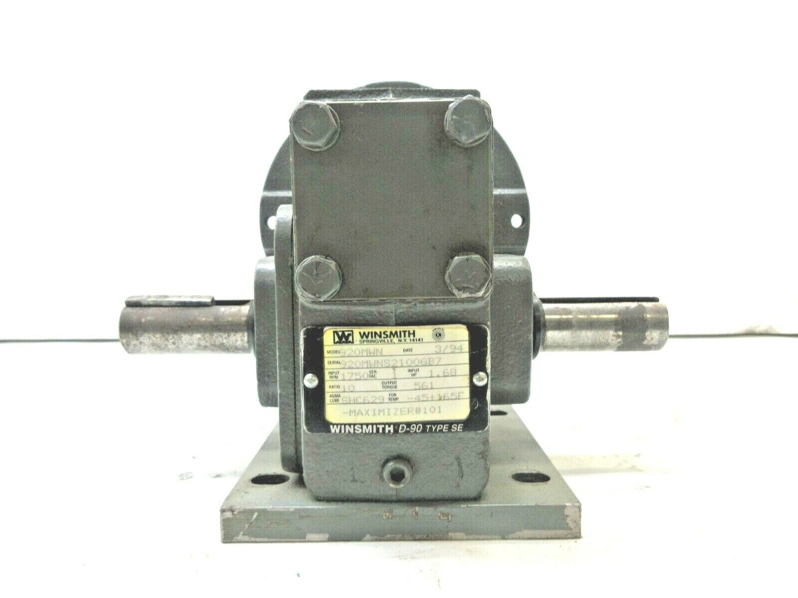 WINSMITH 920MDN Speed Reducer - WINSMITH