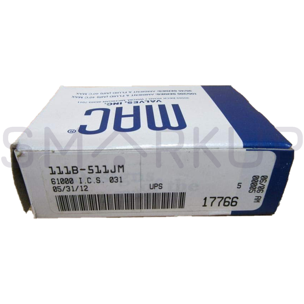 new In Box MAC 111B-511JM Solenoid Valve