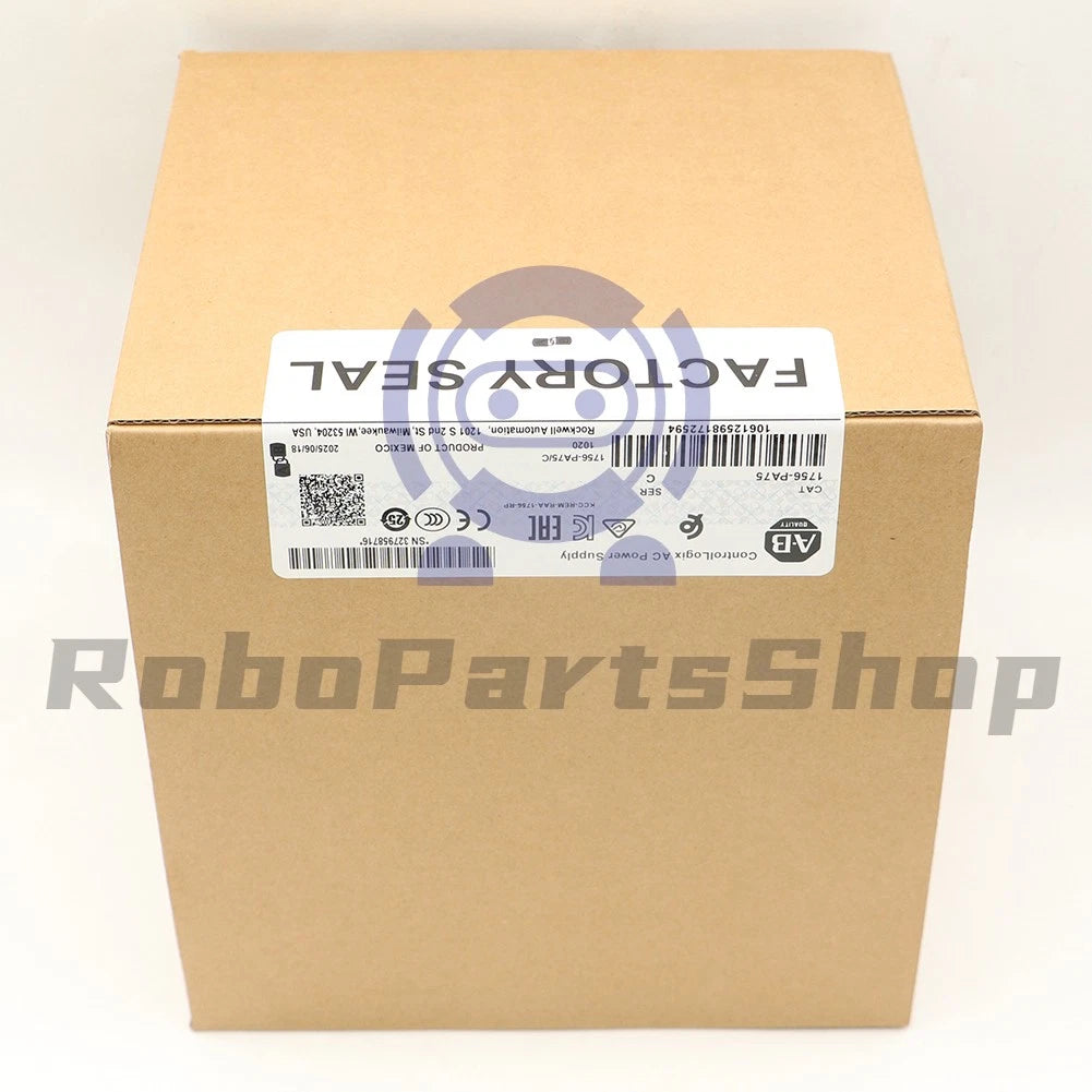 1PCS Factory Sealed AB 1756-PA75 ControlLogix AC Power Supply 1756PA75
