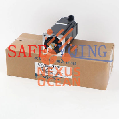 1PCS YASKAWA SERVO MOTOR SGMAS-12A2A4B