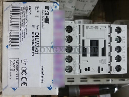 new Eaton Contactor DILM7-01(24VDC) - EATON