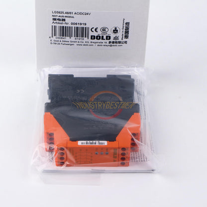 new 1PCS DOLD SAFETY RELAY LG5925.48/61 0061919 - DOLD