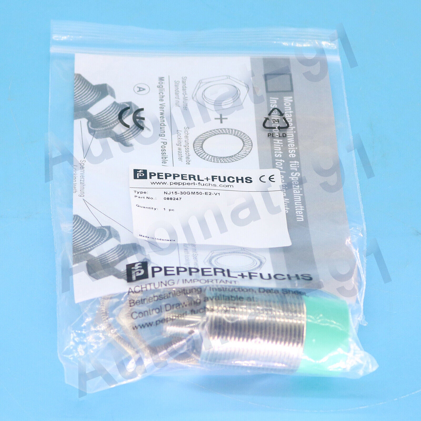 new 1Pcs For Pepperl+Fuchs NJ15-30GM50-E2-V1 Proximity Sensor - PEPPERL+FUCHS