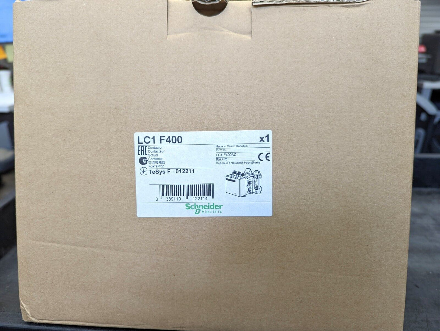 TELEMECANIQUE LC1F400 420/600V Contactor - TELEMECANIQUE