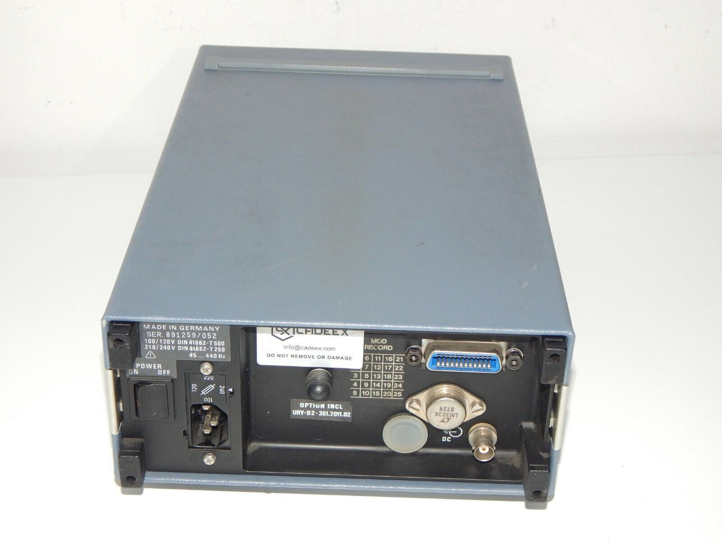 Rohde & Schwarz URY-B2 Millivoltmeter - ROHDE & SCHWARZ