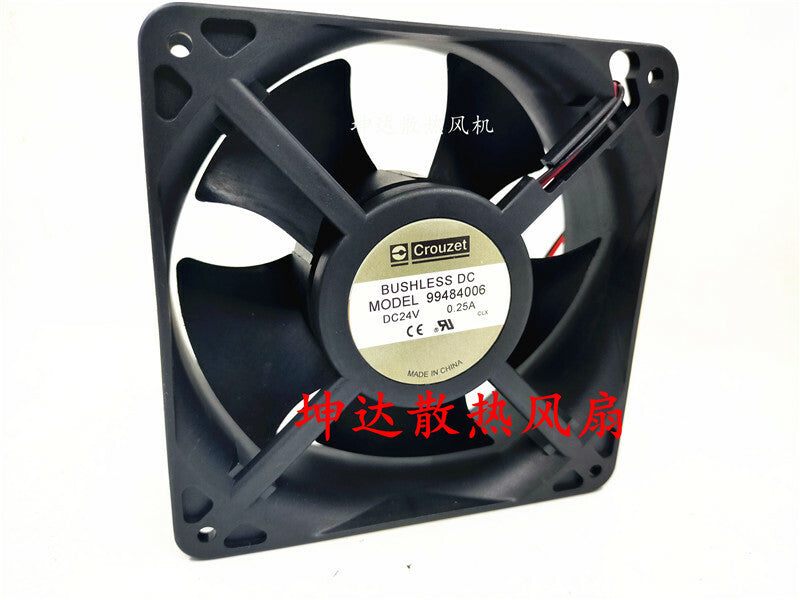 Crouzet MODEL 99484006 DC24V 0.25A 12 cm inverter fan