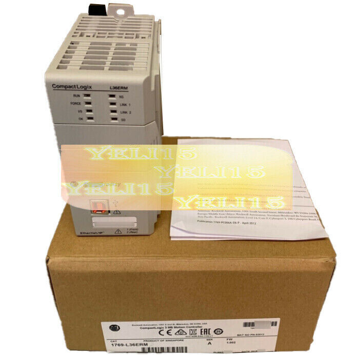 new 1769-L36ERM CompactLogix 3 MB Motion Controller - COMPACTLOGIX