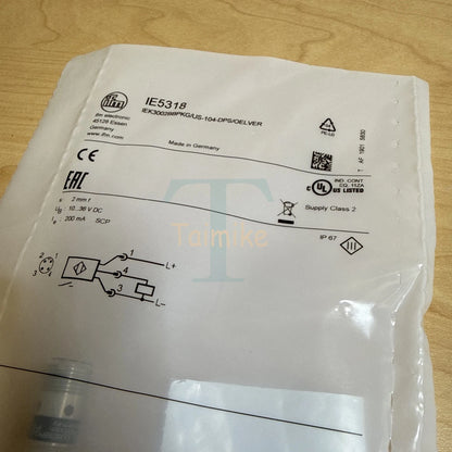 ! IFM IE5318 Inductive Sensor Proximity Switch IEK3002BBPKG/US-104-DPS/OELVER