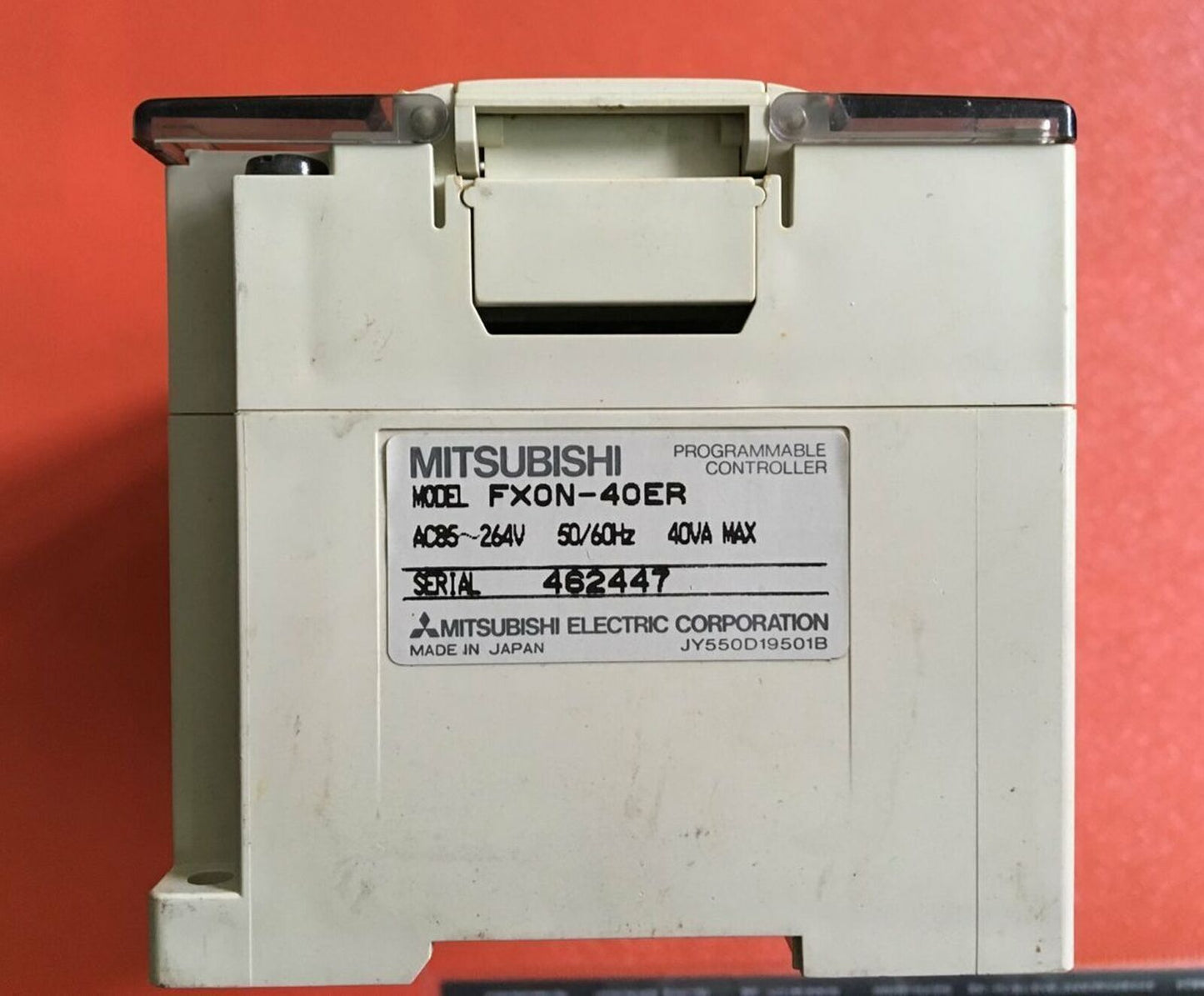 used Mitsubishi FX0N-40ER PLC in good condition - MITSUBISHI