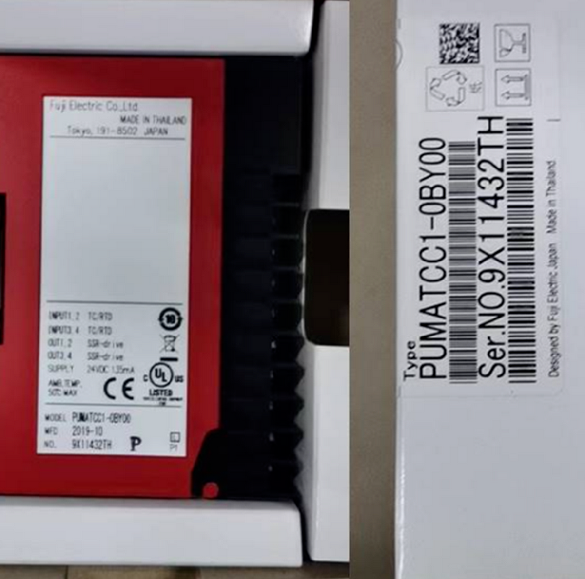 fuji pumatcc1-0by00 temperature controller - FUJI