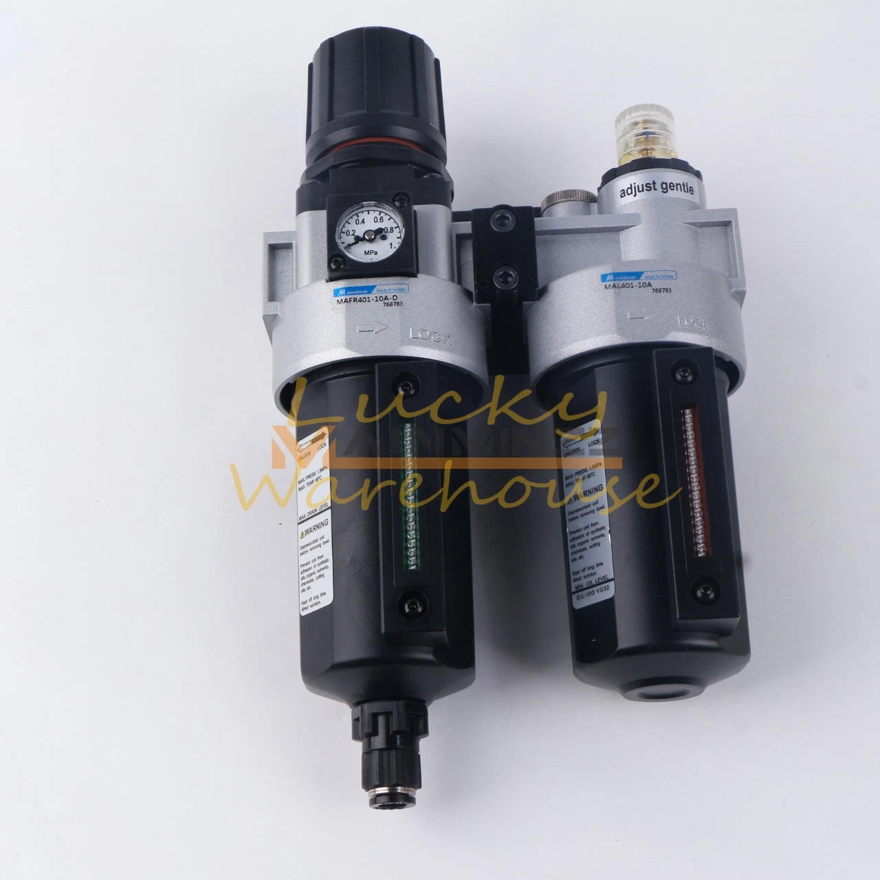 ONE Mindman MACP401-10A-D AIR REGULATOR UNIT(MAFR401-10A-D+MAL401-10A)