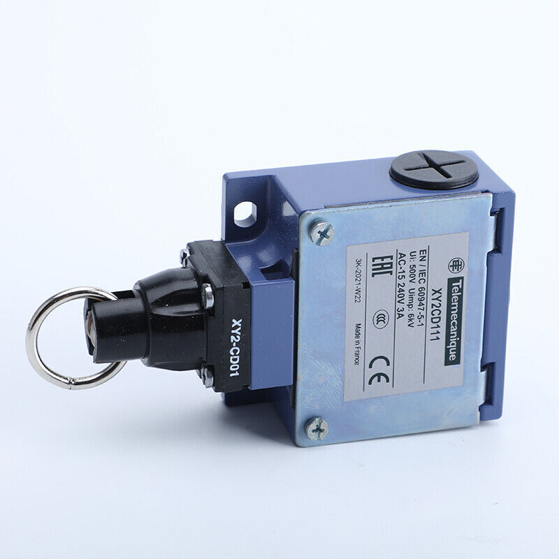 New 1-Piece Rope Switch XY2CD111 – 1 NC & 1 NO - ROPESWITCHPRO