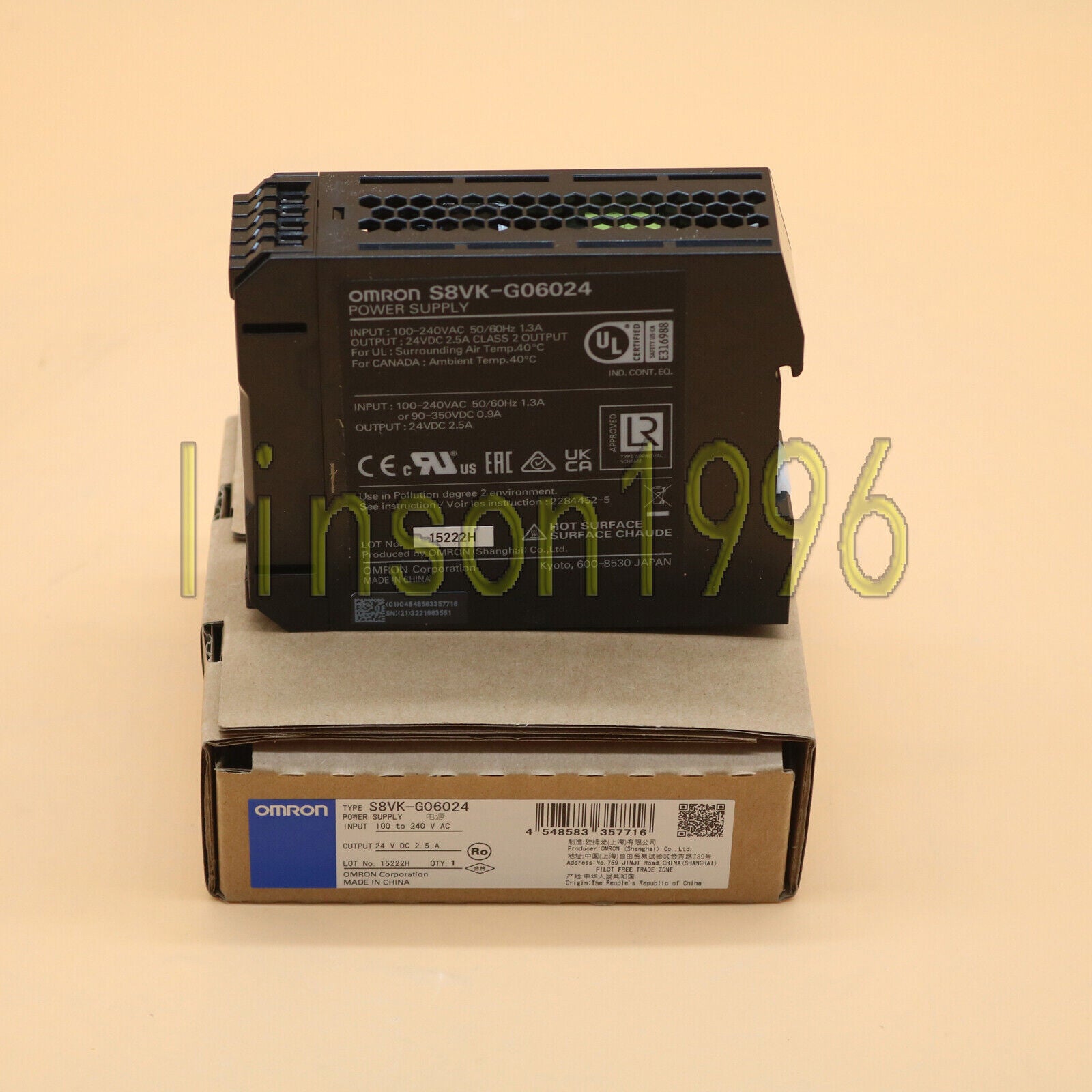 new  Omron S8VK-G06024 S8VK-G06024 Switching Power Supply fast ship