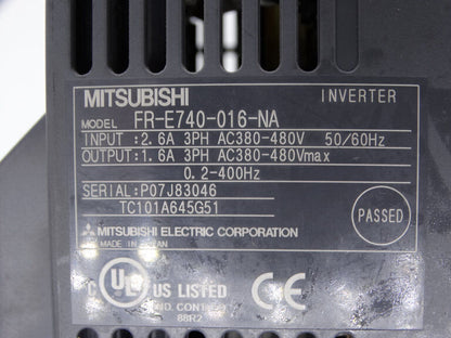 MITSUBISHI FR-E740-NA for MITSUBISHI Electric Drives - MITSUBISHI