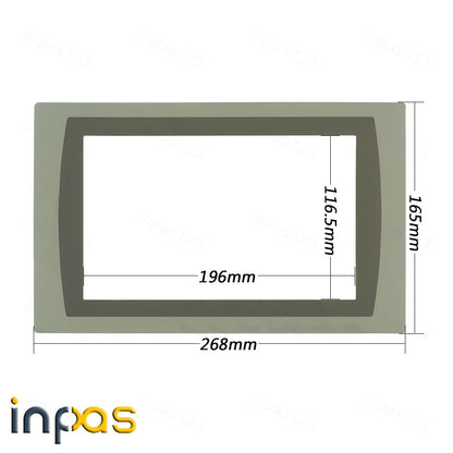 new For 2711P-T9W21D8S Touch Screen Panel + Protective film 4-wire Panelview plus 7