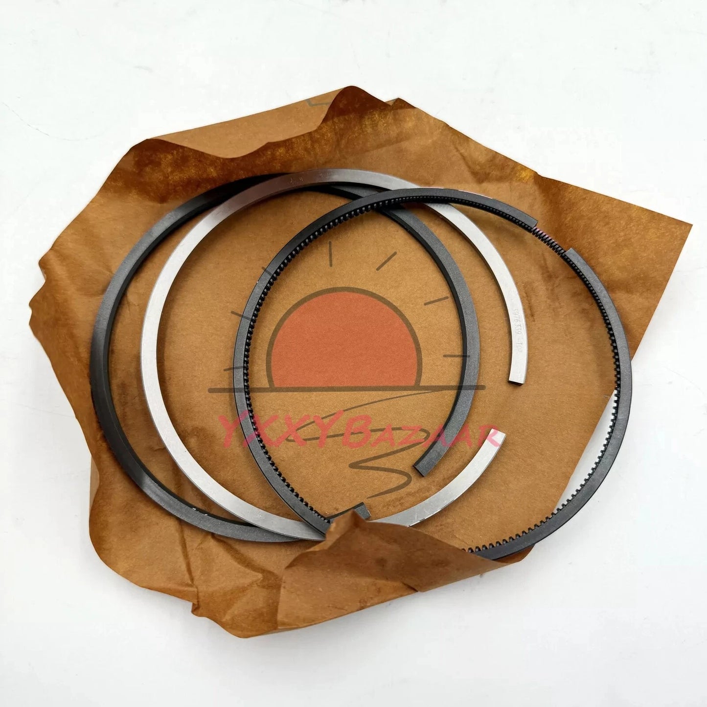 6Sets 4955366 Piston Ring For Cummins Engine Dodge Ram 6.7L 24V 2500 3500