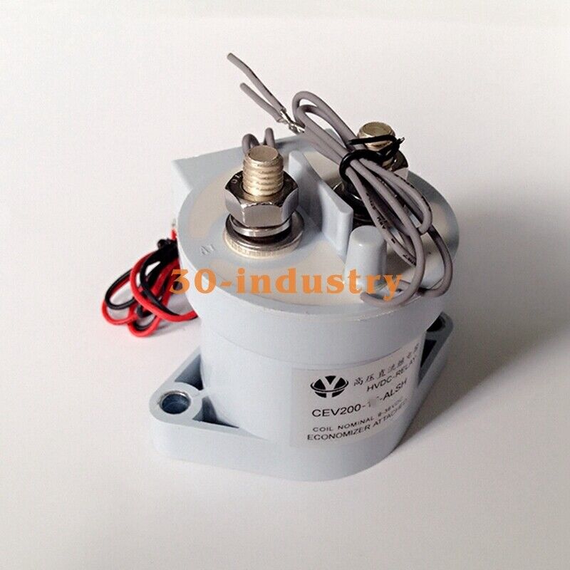 CEV200A Universal Hydrogen Magnetic High Voltage DC Relay Contactor - HYDROGEN SOLUTIONS INC.