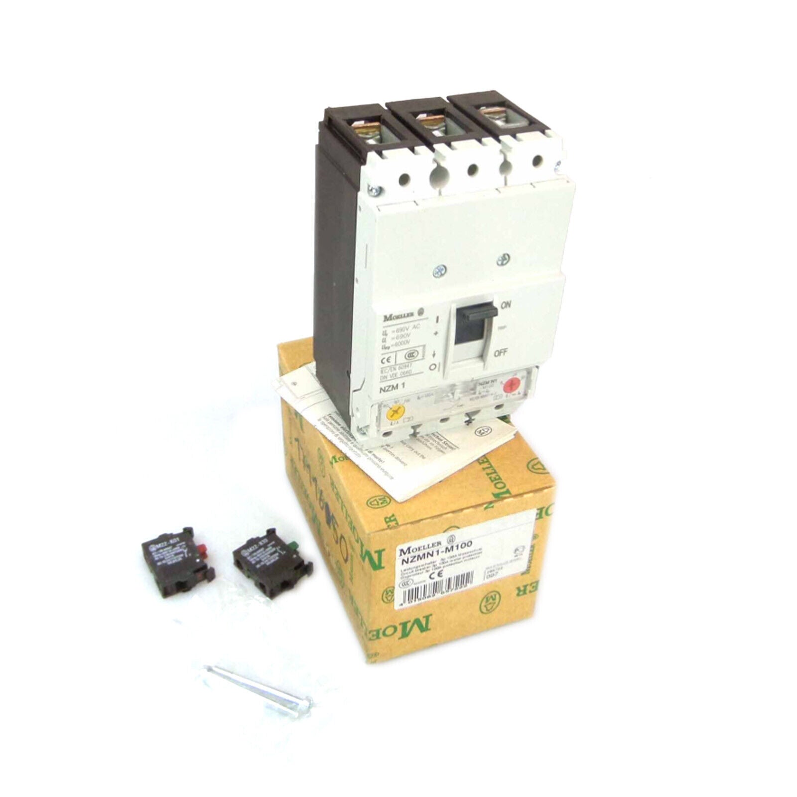 new 1PCS Moeller circuit breaker NZMN1-M100 Moeller