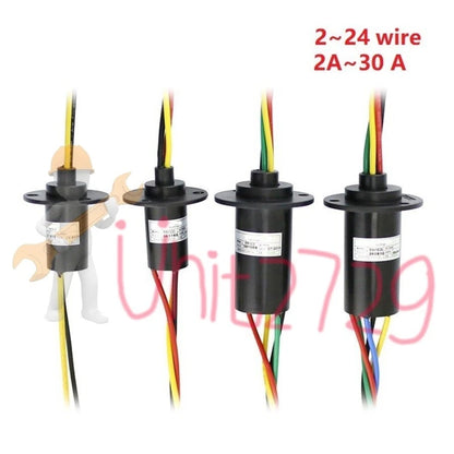 2-24 Wires2A-30A MW1230 High Current Conductive Slip Ring Electric Rotary Joint