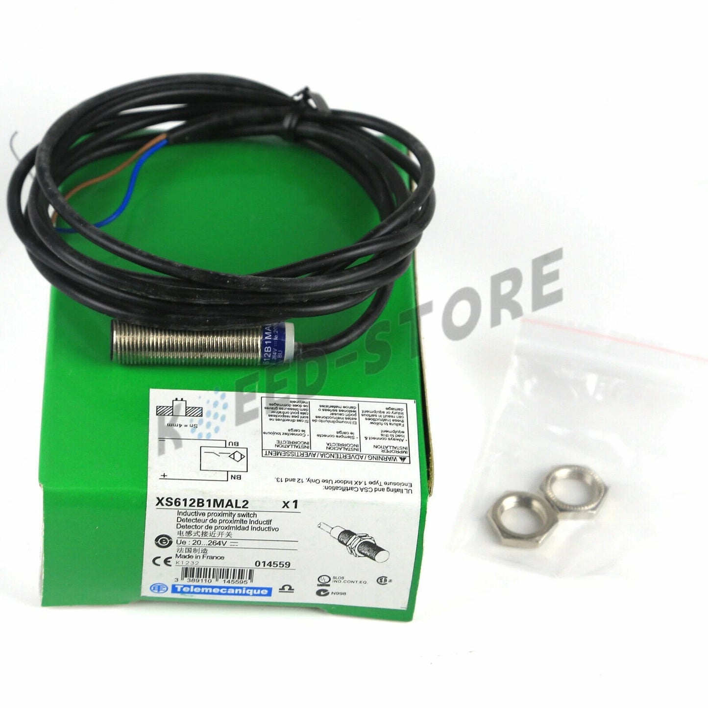 1PCS SND XS612B1MAL2 Inductive Proximity Sensor, 12mm