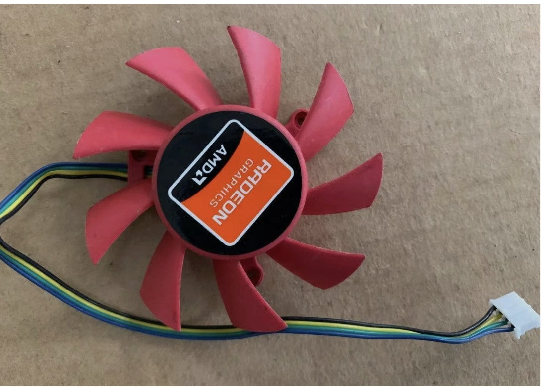 65mm ATI AMD Radeon Video Card Fan 39mm 4Pin FD7015H12S 12V 0.43A