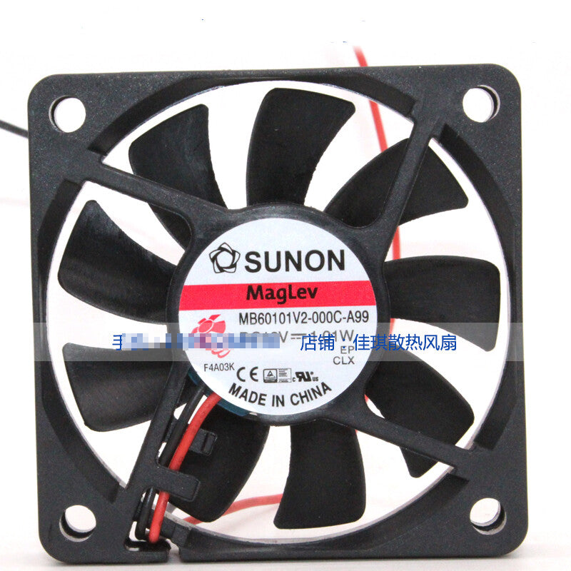 1pcs SUNON MB60101V2-000C-A99 12V 1.4W 6010 ultra-thin cooling fan